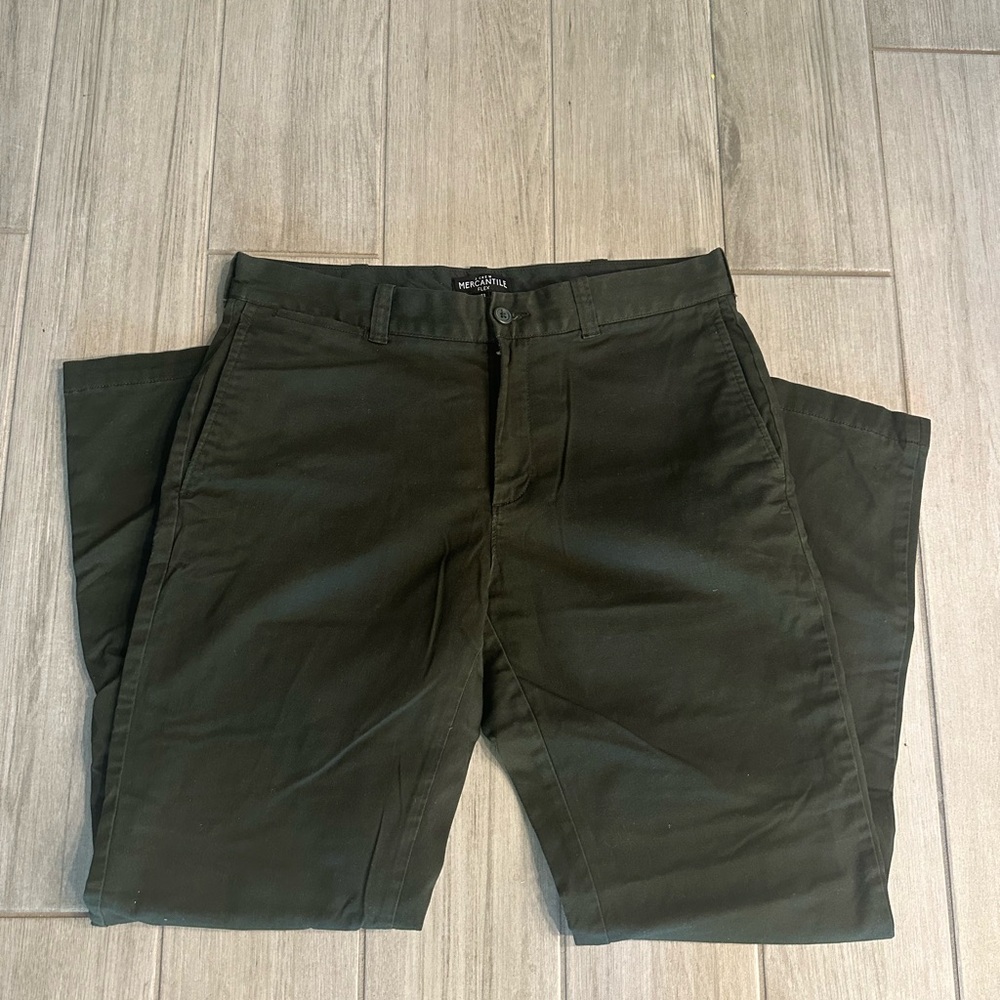 Men's J. Crew Dark Green Pants